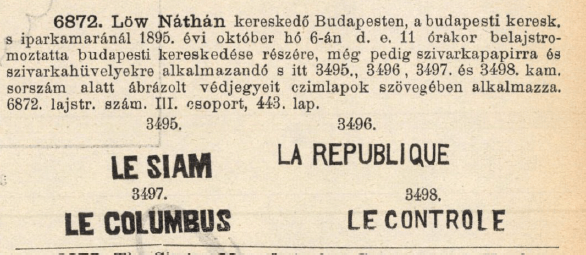 1895.10.06. Papír és hüvely