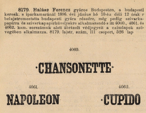 1896.06.10. Papírok és hüvelyek