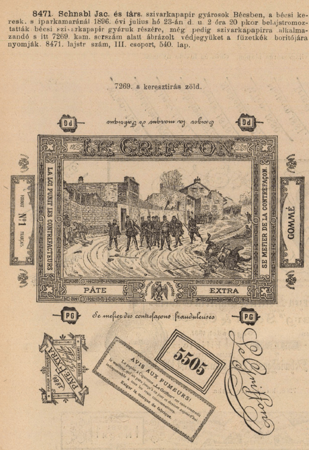 1896.07.23. Le Griffon hüvely