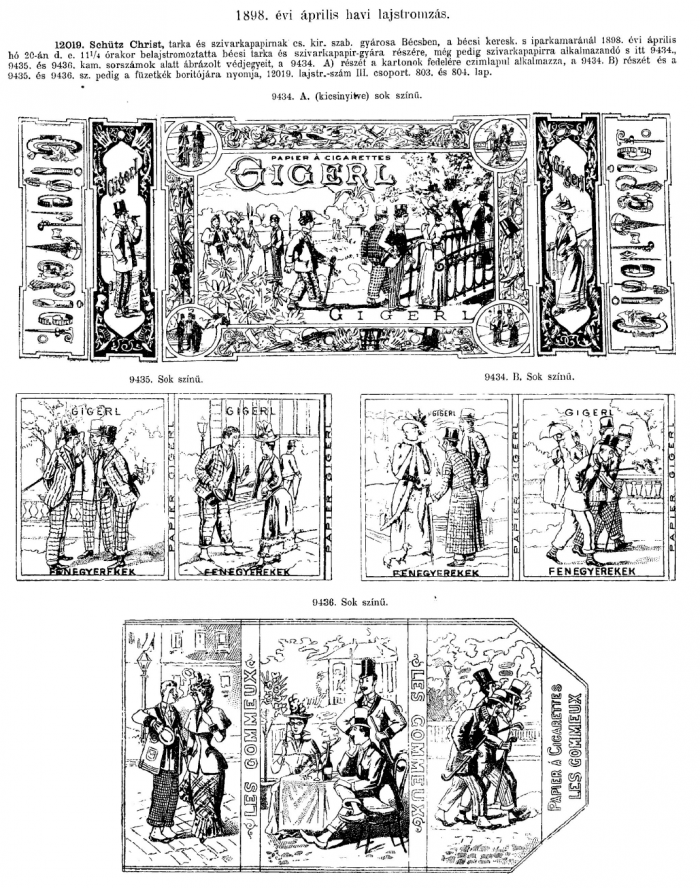 1898.04.20. Gigerl-Fenegyerekek papír