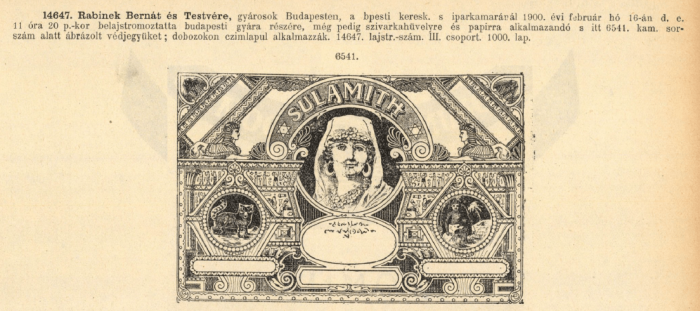 1900.02.16. Sulamith papír és hüvely