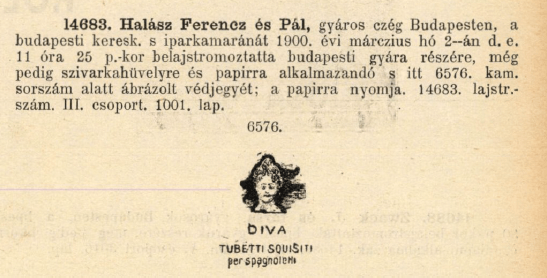 1900.03.02. Diva papír és hüvely