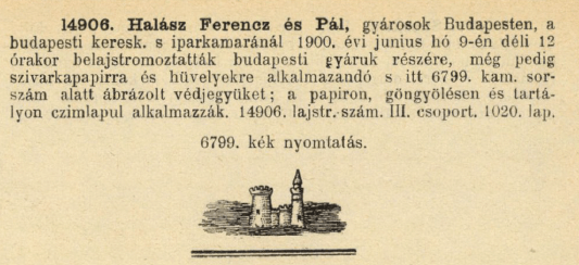 1900.06.09. Papír és hüvely