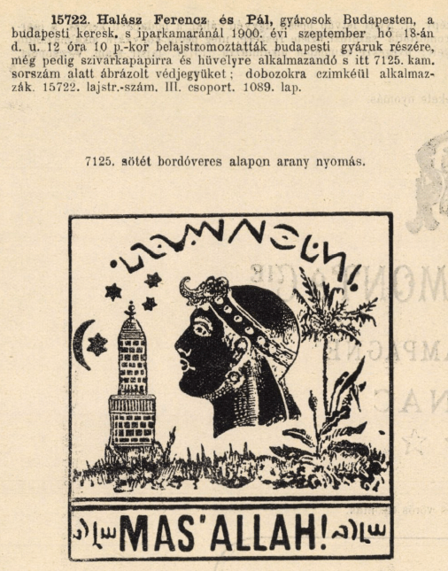 1900.09.18. Mas'Allah papír és hüvely