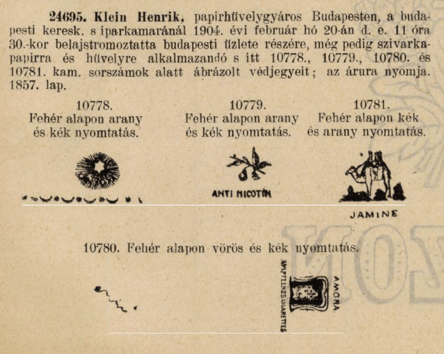 1904.02.20. Papírok és hüvelyek