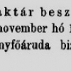 1905.11.10. Zenggi dohányraktár