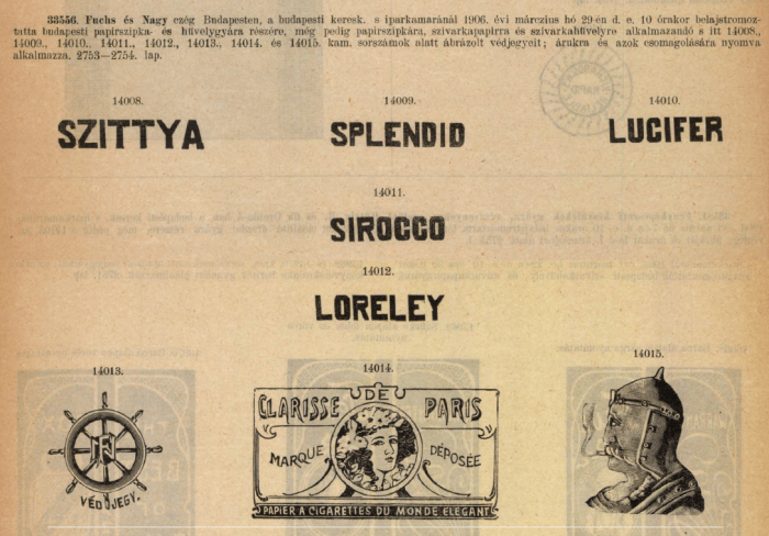 1906.03.29. Papírok és hüvelyek