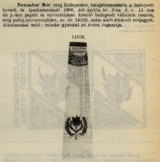 1906.04.03. Tulipáncsokor