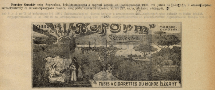 1909.07.01. Reform cigarettahüvely
