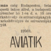 1909.09.01. Aviatik papír és hüvely