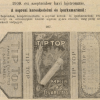 1909.09.28. TipTop cigarettapapír