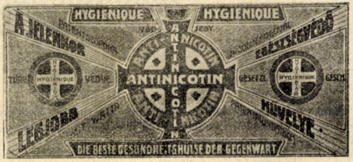 Antinicotin cigarettahüvely 2.
