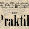 1915.03.27. Praktik papír és hüvely
