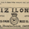 1915.04.19. Riz Ilona papír és hüvely
