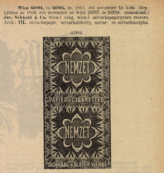 1915.11.04. Nemzet papír és hüvely