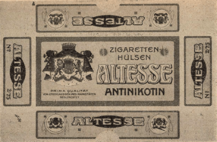 Altesse Antinikotin cigarettahüvely 2.