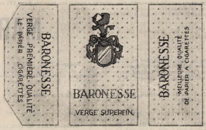 Baronesse cigarettapapír