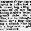 1925.09.22. Megszűnik a Hölgy