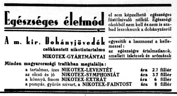1939.01.29. Nikotex-dohányáru