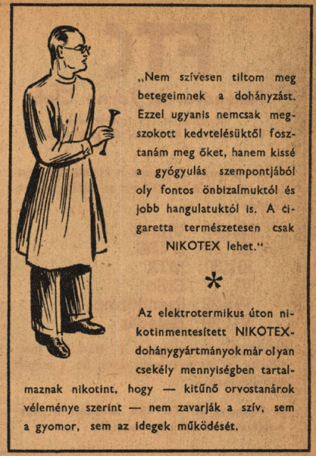 1946. Nikotex gyártmányok