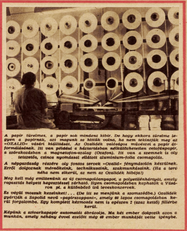 1957.06.08. Ozalid cigarettapapír