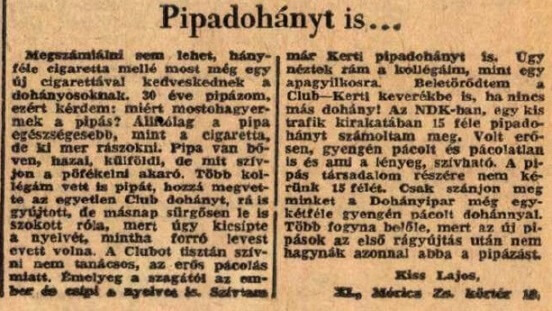 1967.02.17. Nincs pipadohány