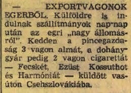1967.09.27. Export cigaretták