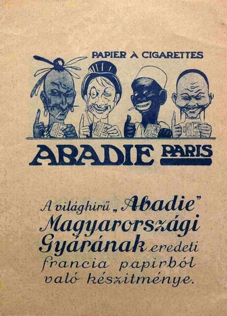 Abadie cigarettapapír 7.