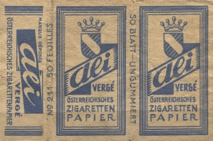 Ali Vergé cigarettapapír 2.