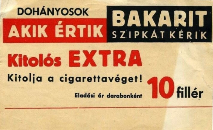 Bakarit Extra cigarettaszipka