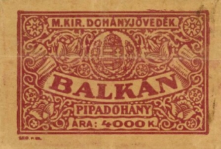Balkán pipadohány 1. Balkán pipadohány 1.
