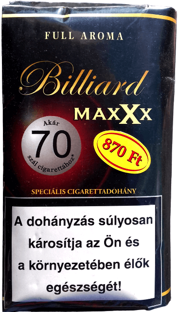 Billiard cigarettadohány 05.