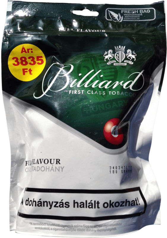 Billiard cigarettadohány 13.