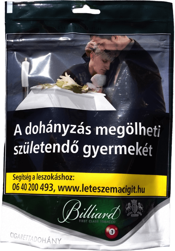 Billiard cigarettadohány 16.