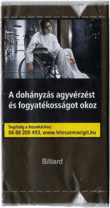 Billiard cigarettadohány 17.