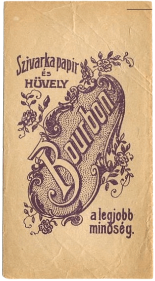 Bourbon papír és hüvely 2.