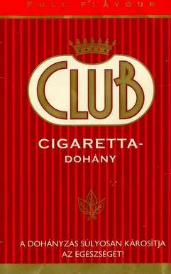 Club cigarettadohány 1.