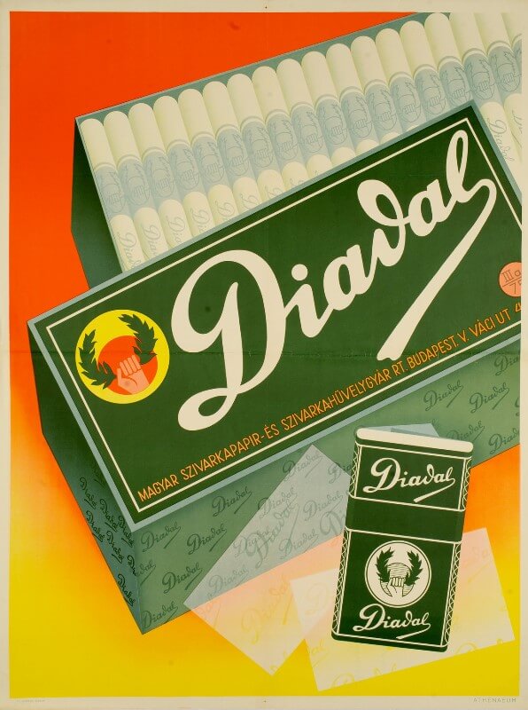 Diadal cigarettapapír és hüvely 01.