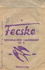 Fecske papír