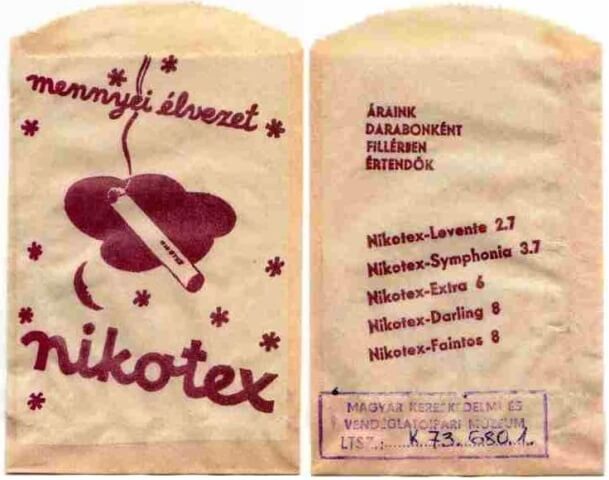 Nikotex dohányáru 10.