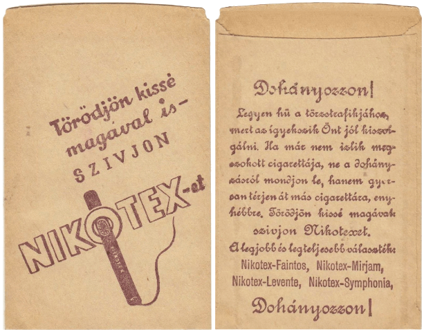 Nikotex dohányáru 18.