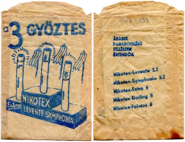Nikotex dohányáru 17.