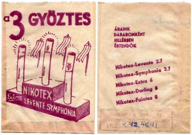 Nikotex dohányáru 16.