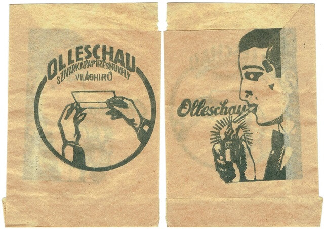 Olleschau cigarettapapír 1.
