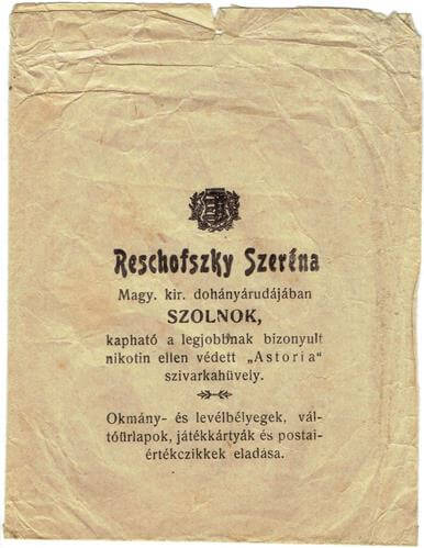 Roschofszky Szeréna dohányárudája