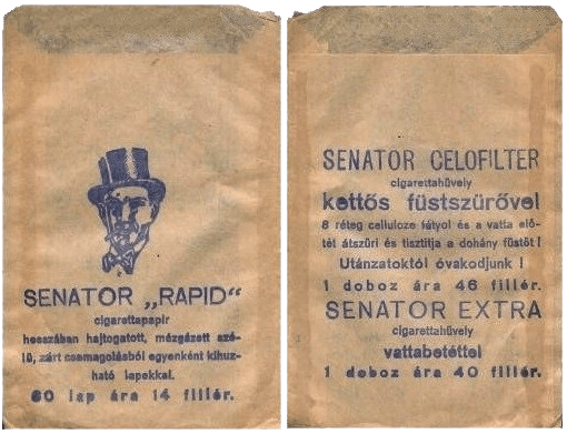 Senator cigarettapapír 7.