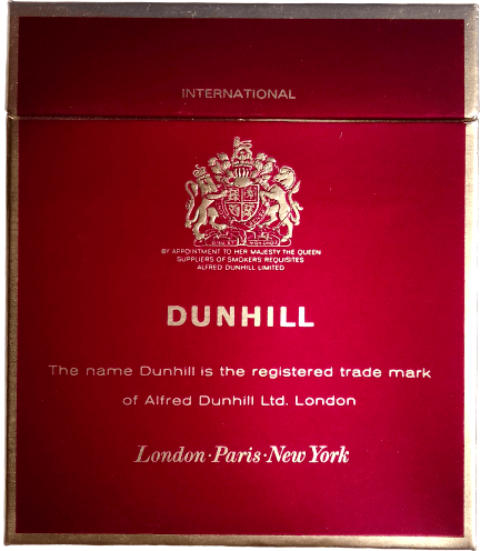 Dunhill 2. Dunhill 2.
