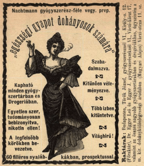 Egészségügyi gyapot dohányosoknak