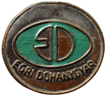 Egri Dohánygyár - kitűző