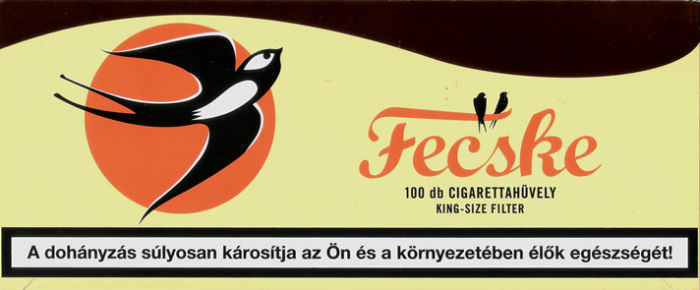 Fecske cigarettahüvely